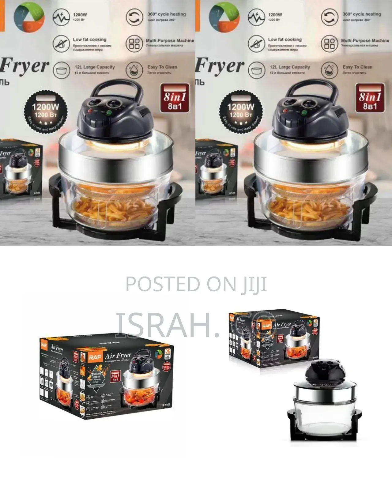 Raf Multi-Functional Halogen Oven / Countertop Air Fryer