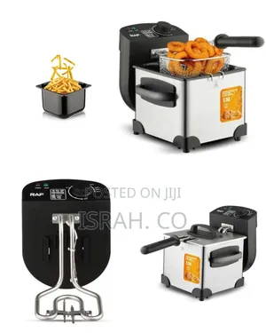 Raf Compact Stainless Steel Deep Fryer With Adjustable Temperature