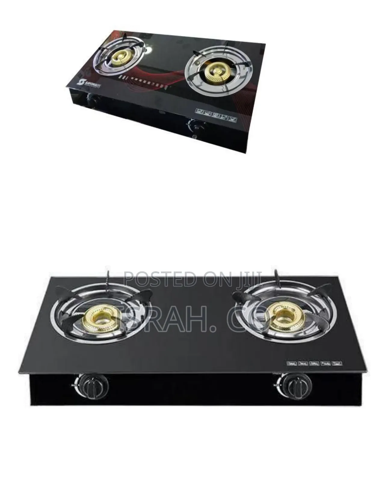 Gas Stove With Glass Top