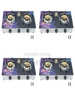 Sonashi 3 Burner Glass Top Gas Stove