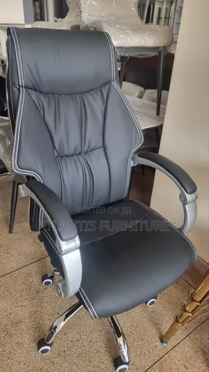 Silver Arms Executive Office Chairs