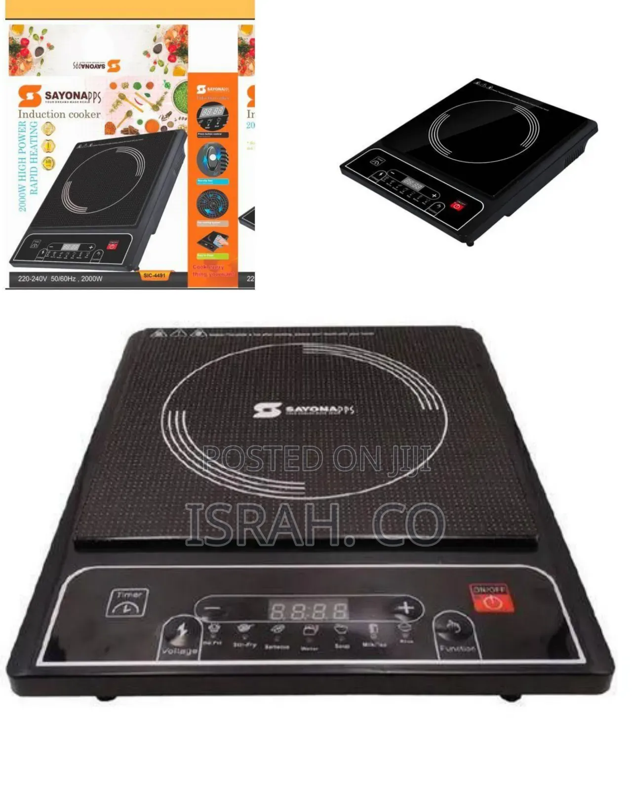 Sayonapps Efficient Induction Cooker##