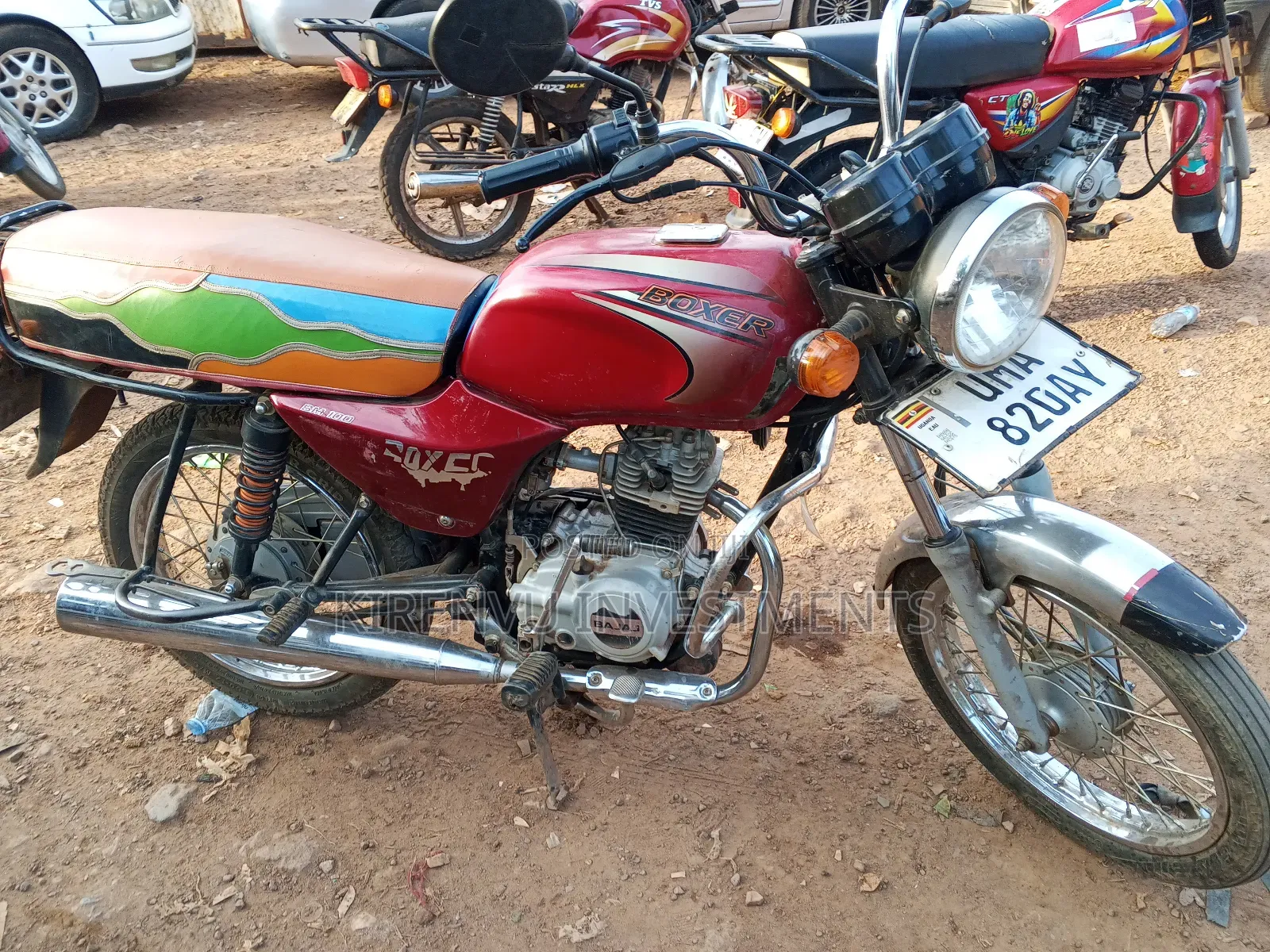 Bajaj Boxer 2018 Red