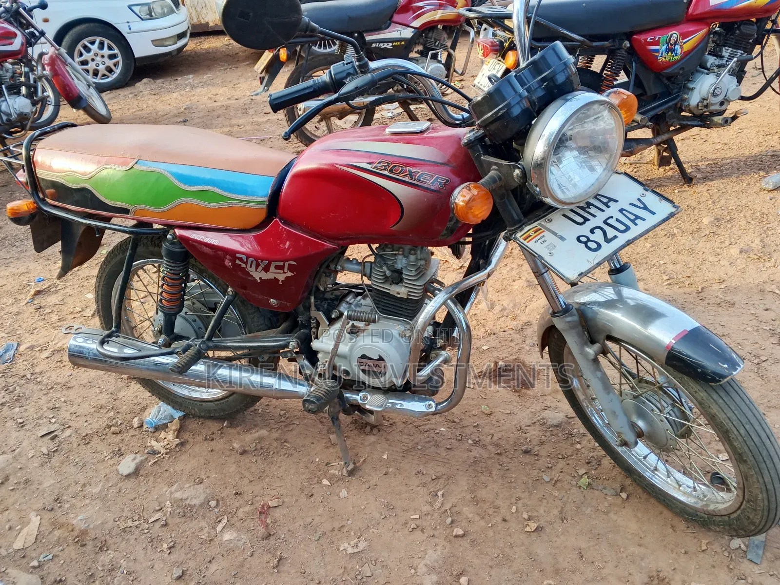 Bajaj Boxer 2018 Red