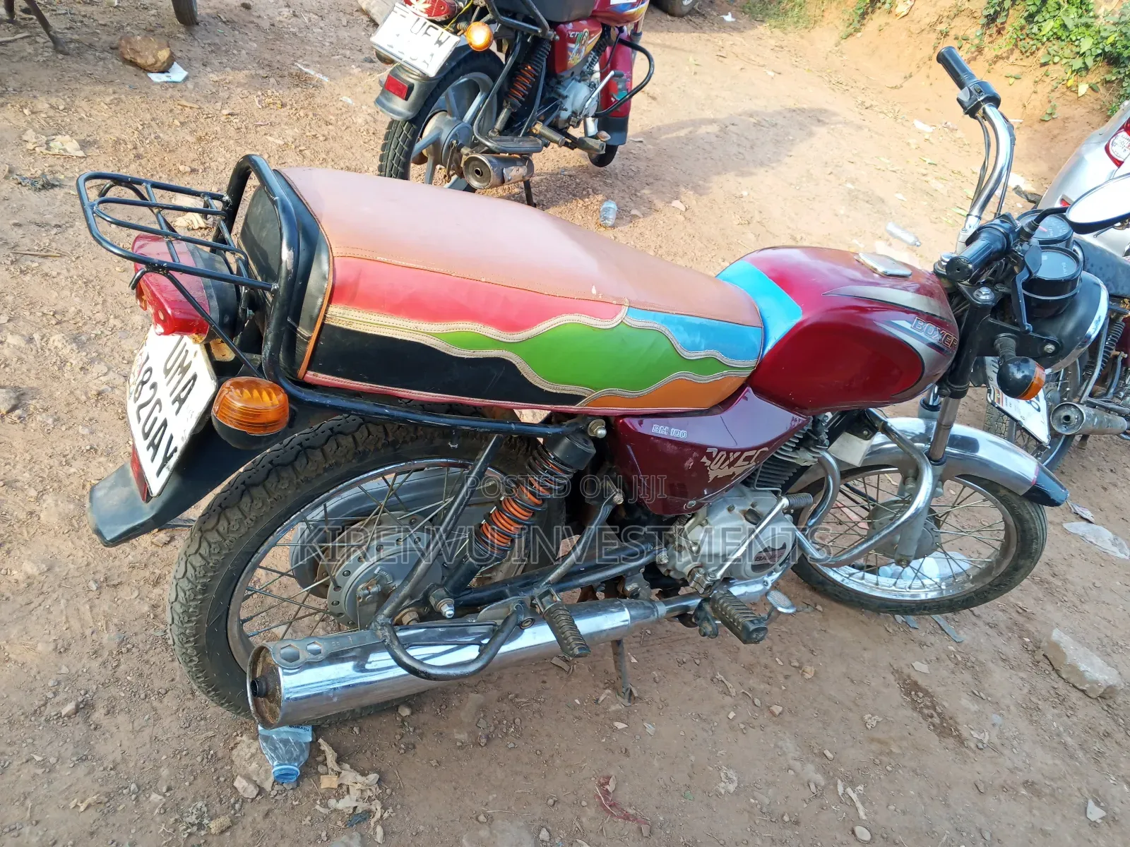 Bajaj Boxer 2018 Red