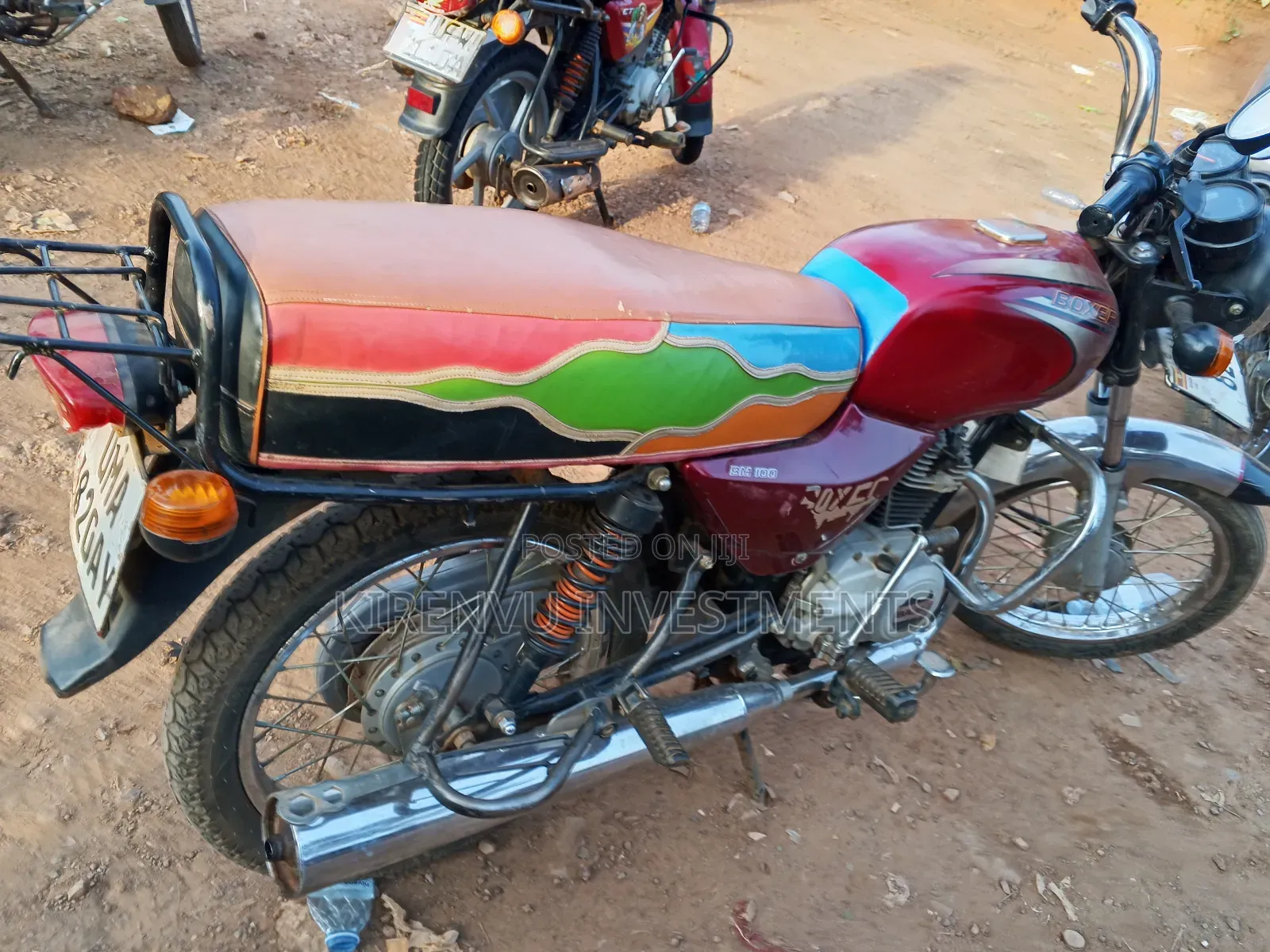 Bajaj Boxer 2018 Red