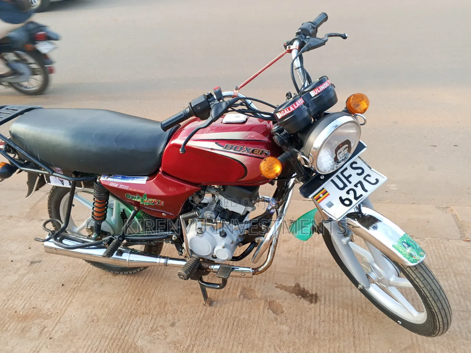 Bajaj Boxer 125 2017 Red