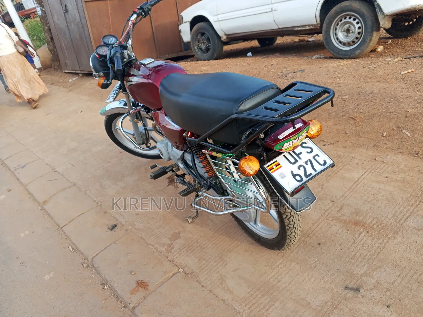 Bajaj Boxer 125 2017 Red