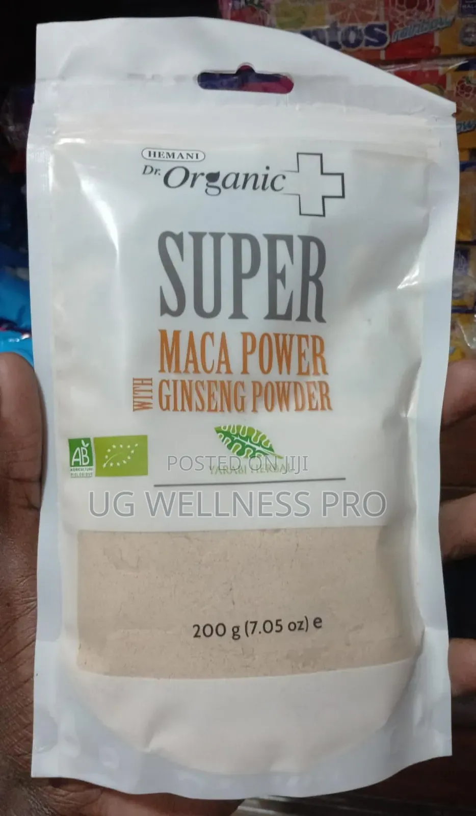 Hemani Dr Organic Super Maca Powder With Ginseng 200gm