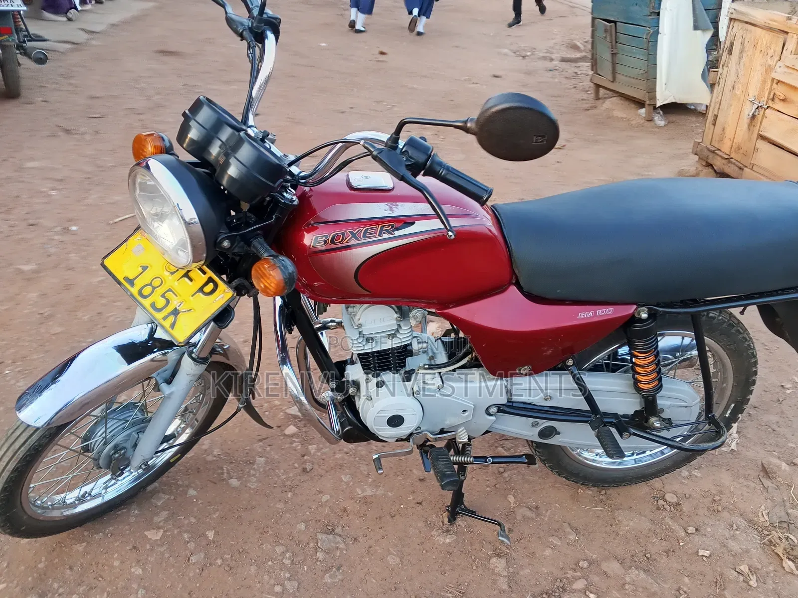 Bajaj Boxer 100 2020 Red