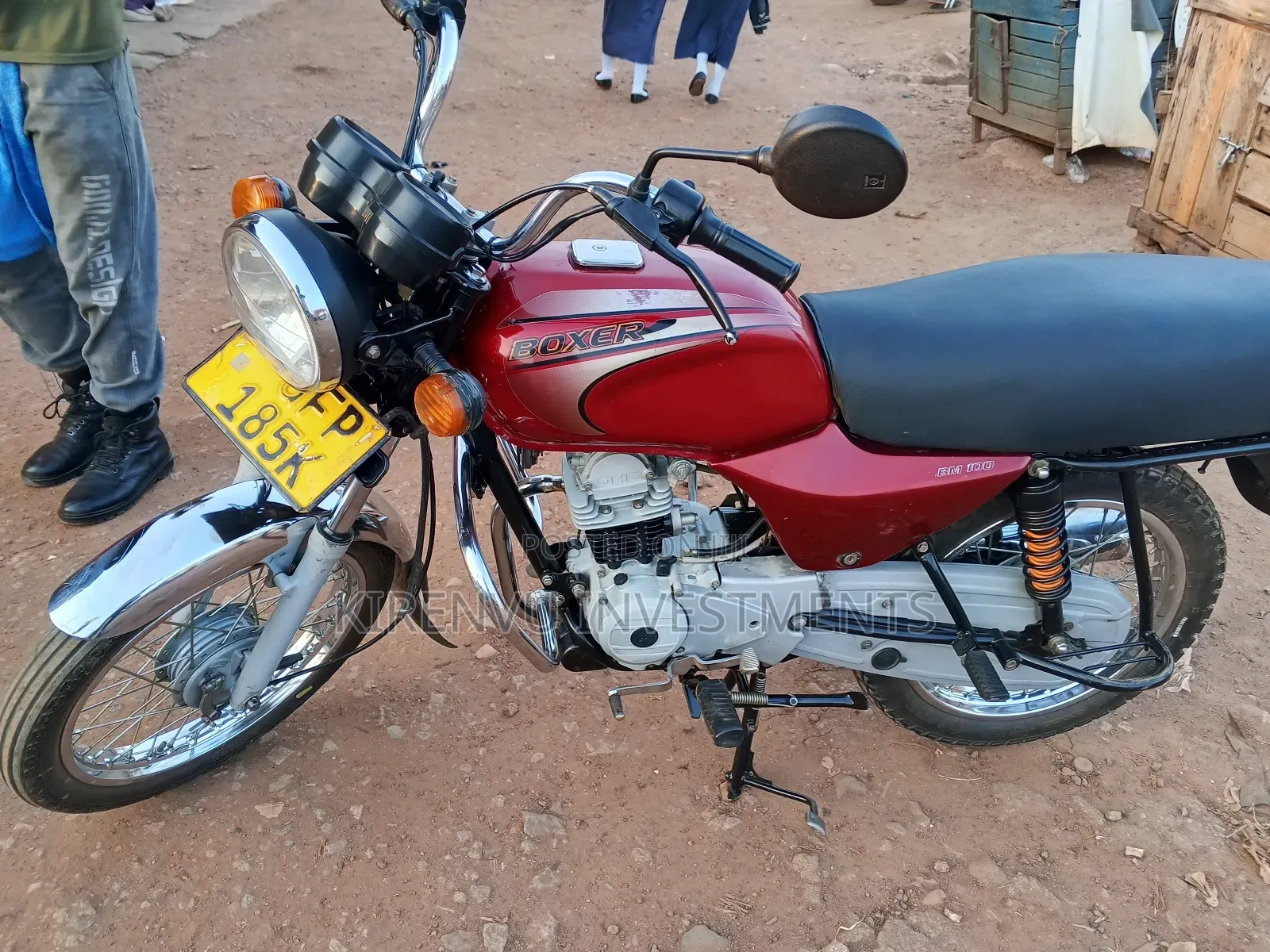 Bajaj Boxer 100 2020 Red