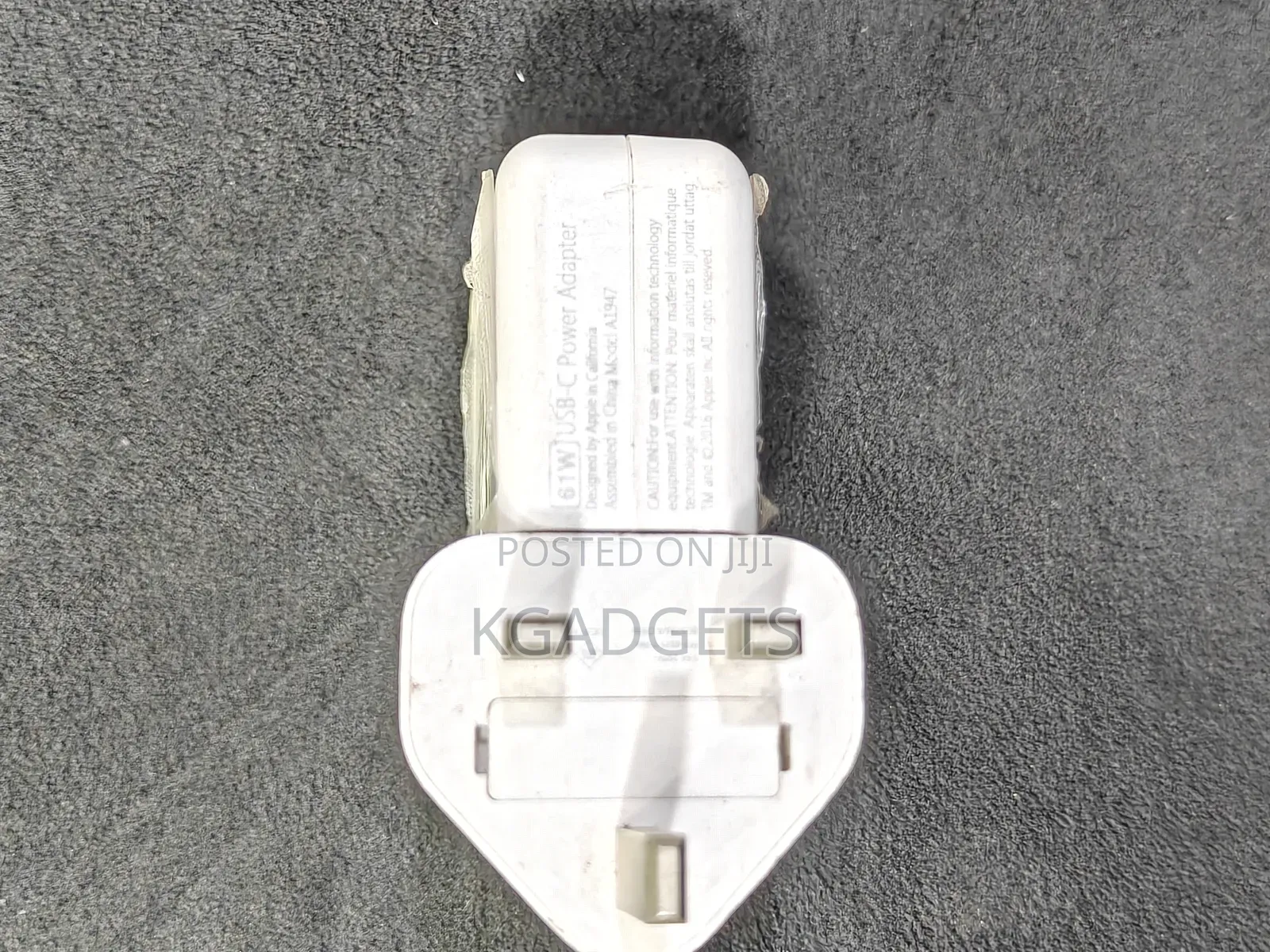 Original 61usb C Charger Power Adapter for Macbook Pro 16, 15, 13