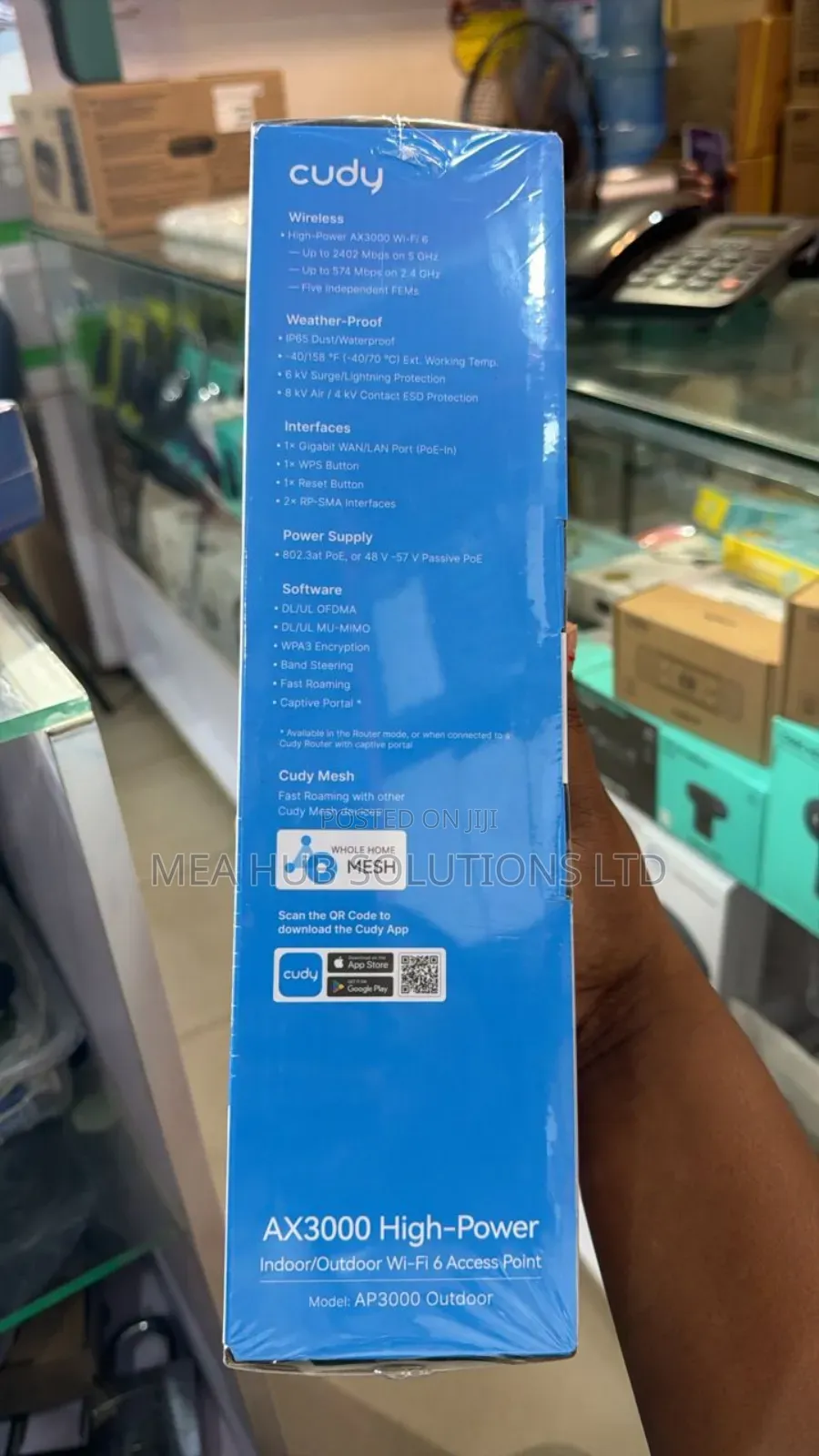 Cudy Ax3000 High-Power Outdoor Access Point