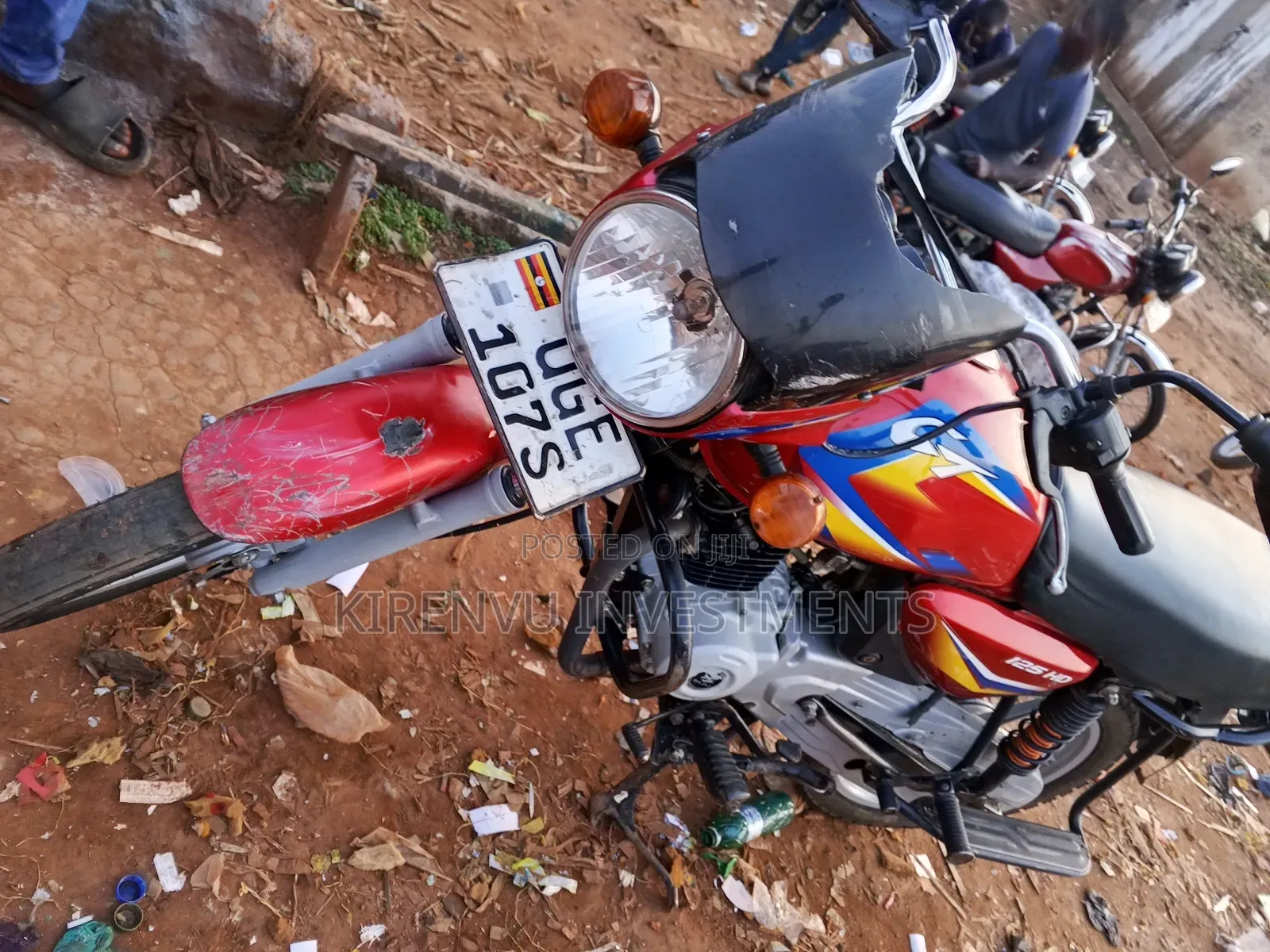 Bajaj Boxer 125 2021 Red