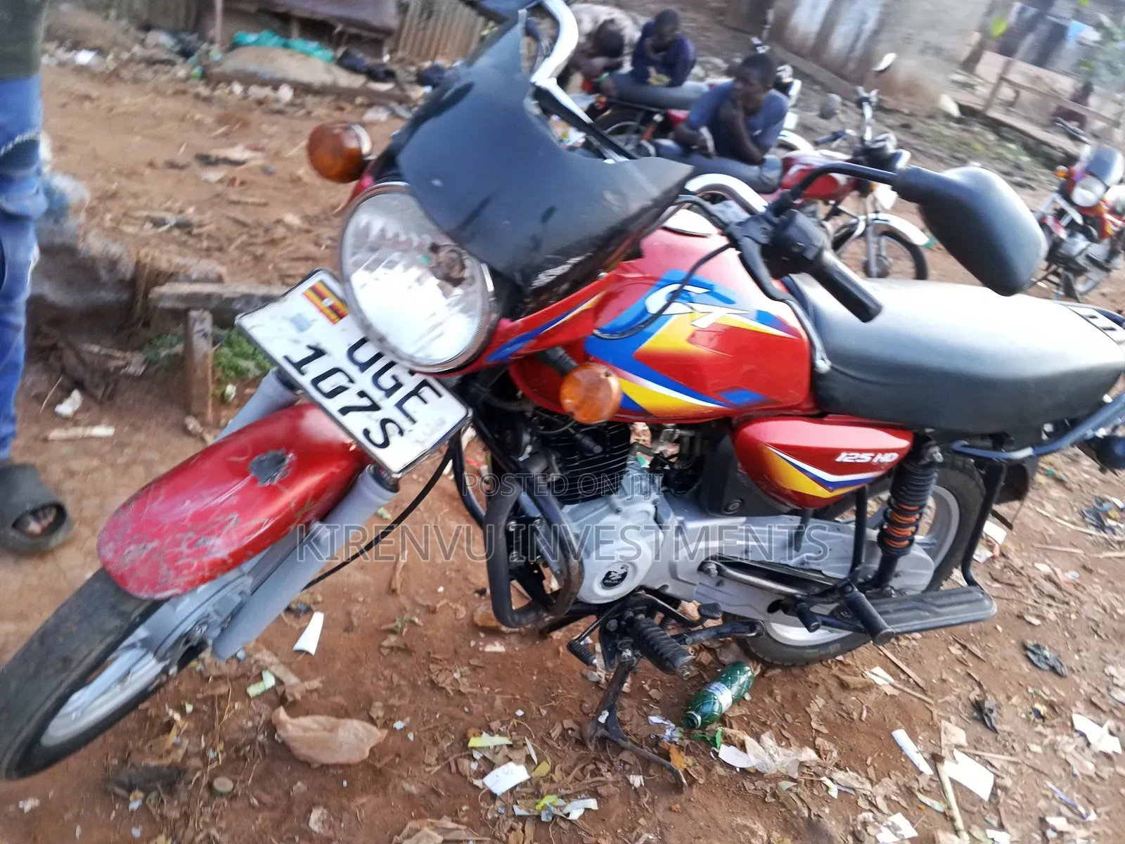 Bajaj Boxer 125 2021 Red