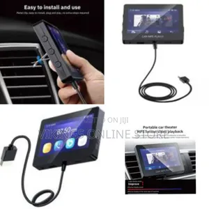 Car Mp5 Player Bluetooth 5.0 Fm Transmitter Support Tf U Disk Music