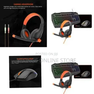 Meetion C490 4 In 1 Pc Gaming Kit Keyboard, Mouse, Headset And Mouse
