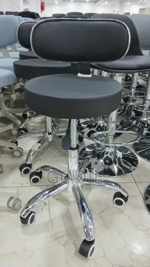 High-quality Adjustable Rolling Stool With A Backrest