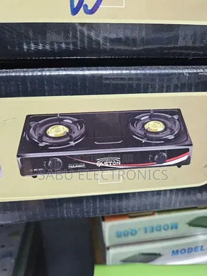 Household Double Gas Stove - Strong Flame Durable