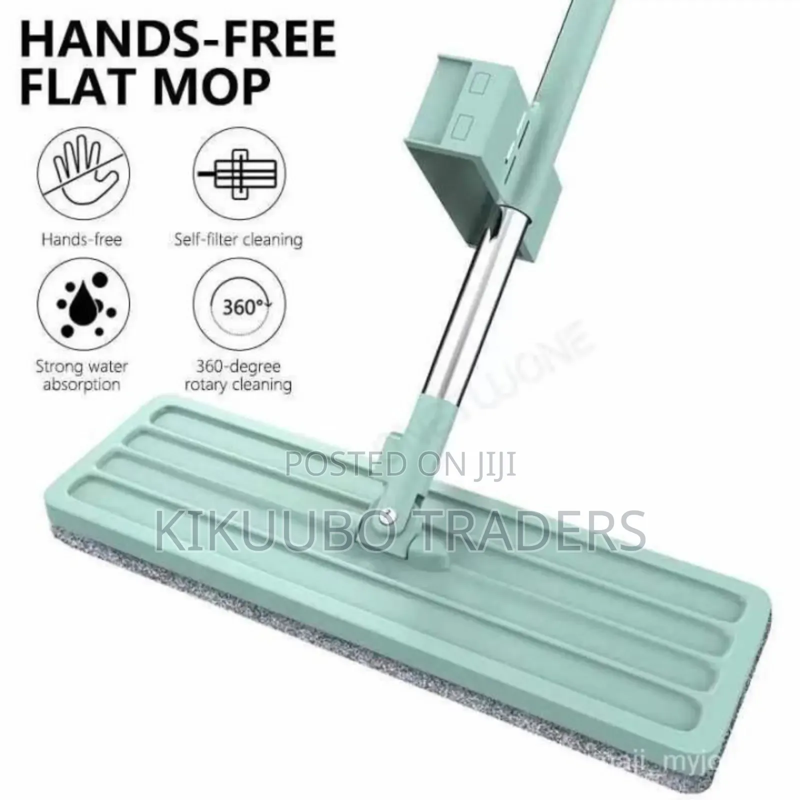 Flat Mop Set, 133 Cm Mop