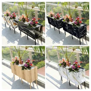 Rectangle Ceramic Tile Planters/Porcelain Tiles/Tiles/Natural Flowers