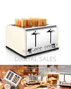 Retro-Inspired Bread Toaster