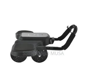Green Lion Abs Exercise Roller With Digital Display Dual Wheel Roller