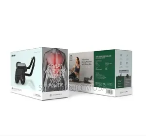 Green Lion Abs Exercise Roller With Digital Display Dual Wheel Roller