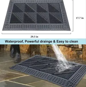 Shoe Scrubber Door Mat