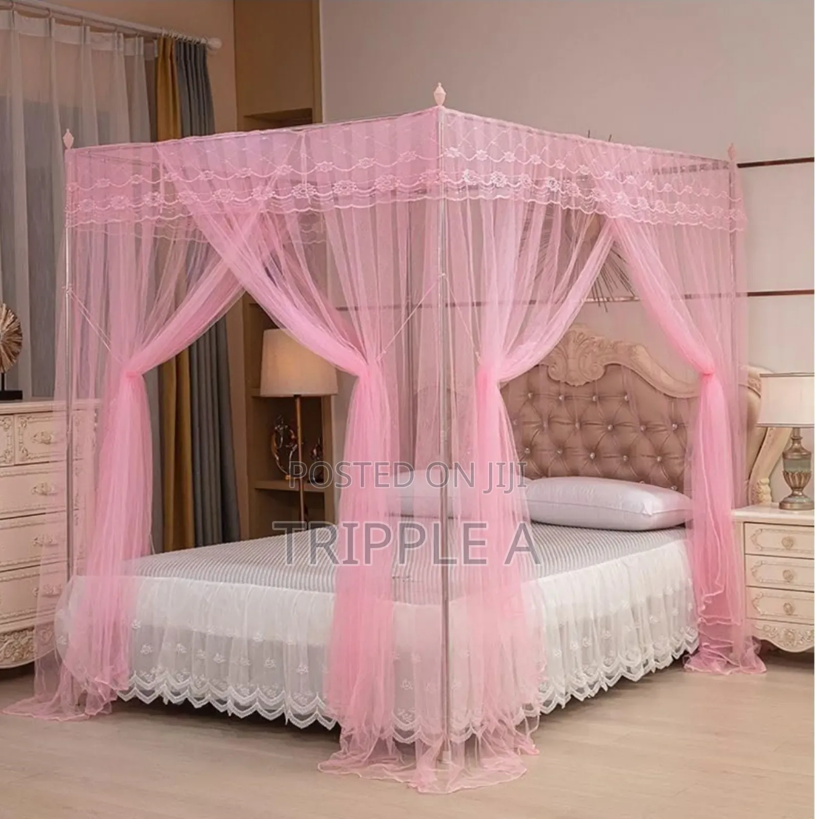 4 Corner Post Bed Mosquito Net