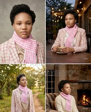 Crocheted Neck Scarf (Handmade)