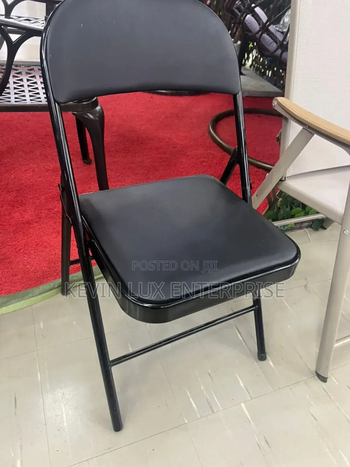 Foldable Chair Black
