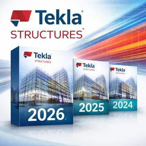 Tekla Structures 2026/2025/2024 Structural Bim Software