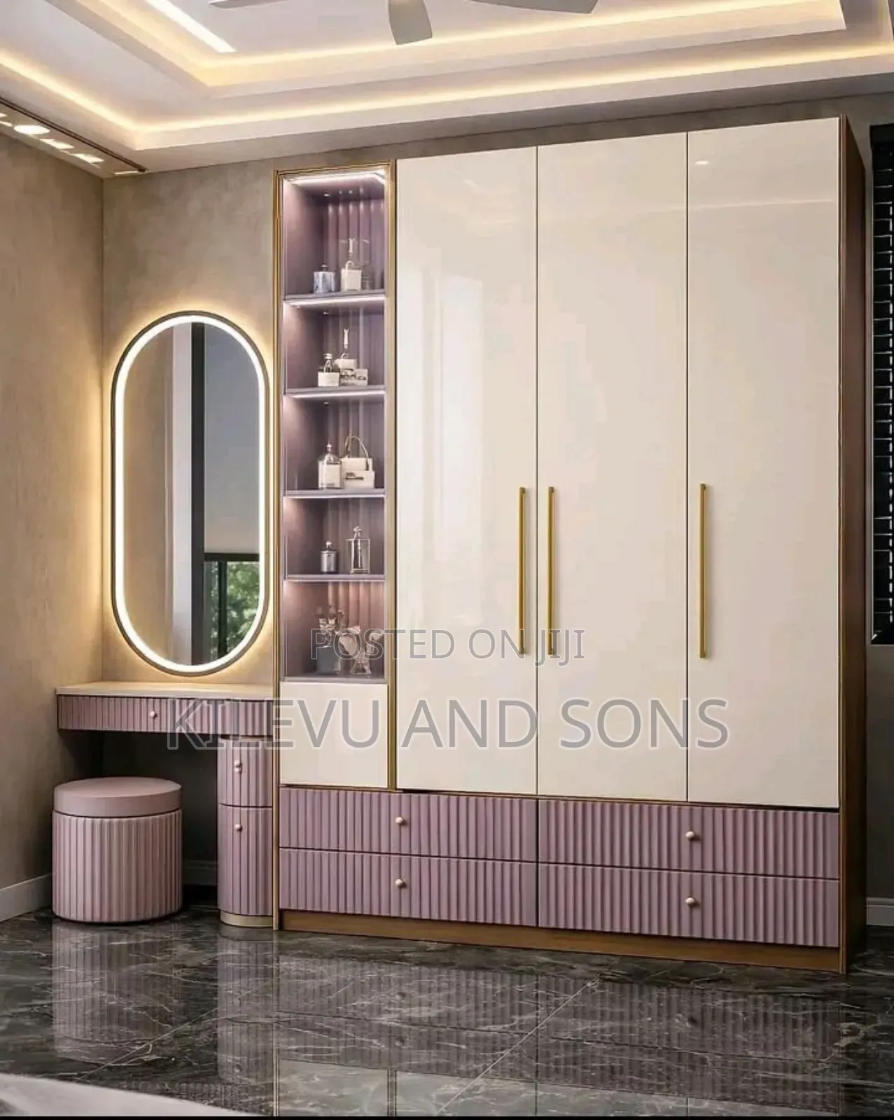 Modern Wardrobe in Build