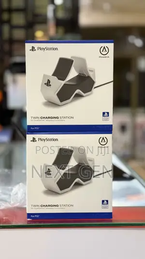 Powera Twin Charging Station For Ps5 Dualsense Wireless Controllers