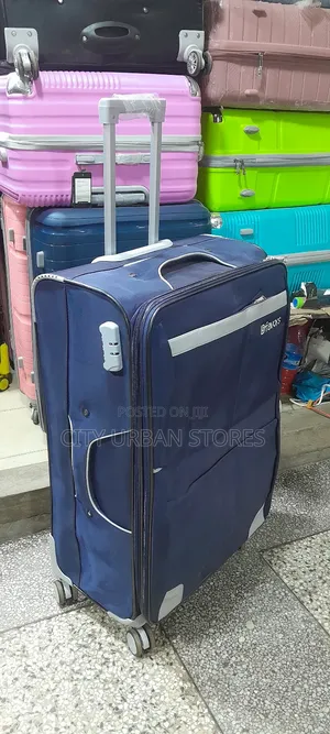 Medium Light Blue Suitcase