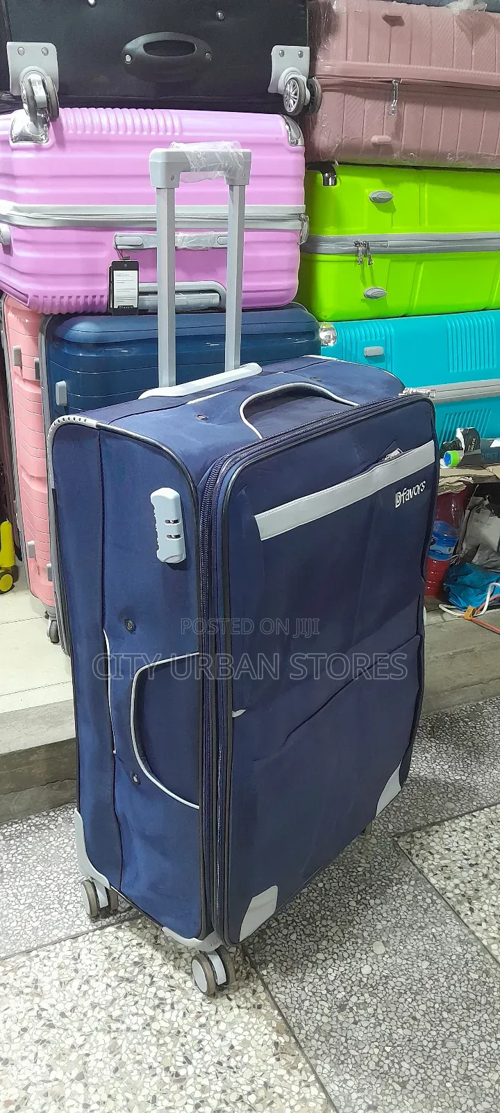 Medium Light Blue Suitcase