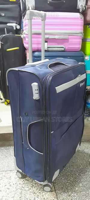 Medium Light Blue Suitcase