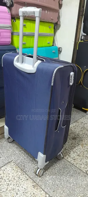 Medium Light Blue Suitcase