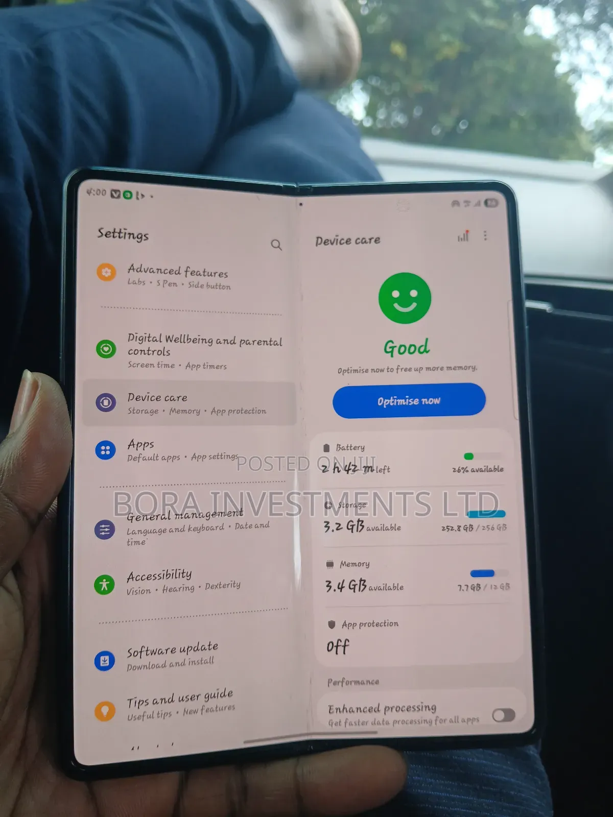 Samsung Galaxy Z Fold 3 256 GB Black