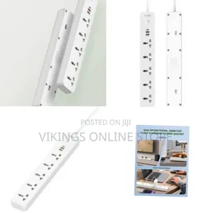 Ldnio Multi Socket Extension Lead With 5 Ac 3 Usb Power Socket Plug