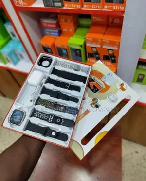 Smartwatch Bundle With 2 Smartwatches Protectors, Bluetooth Earpod