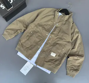 Utilitarian-Style Bomber Jacket