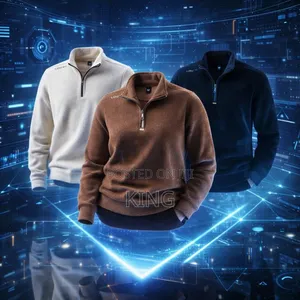 Modern Ambition Quarter Zip Sweater