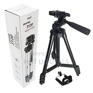 Portable And Foldable Tripod Stand Mobile  And Camera Holder With Bag