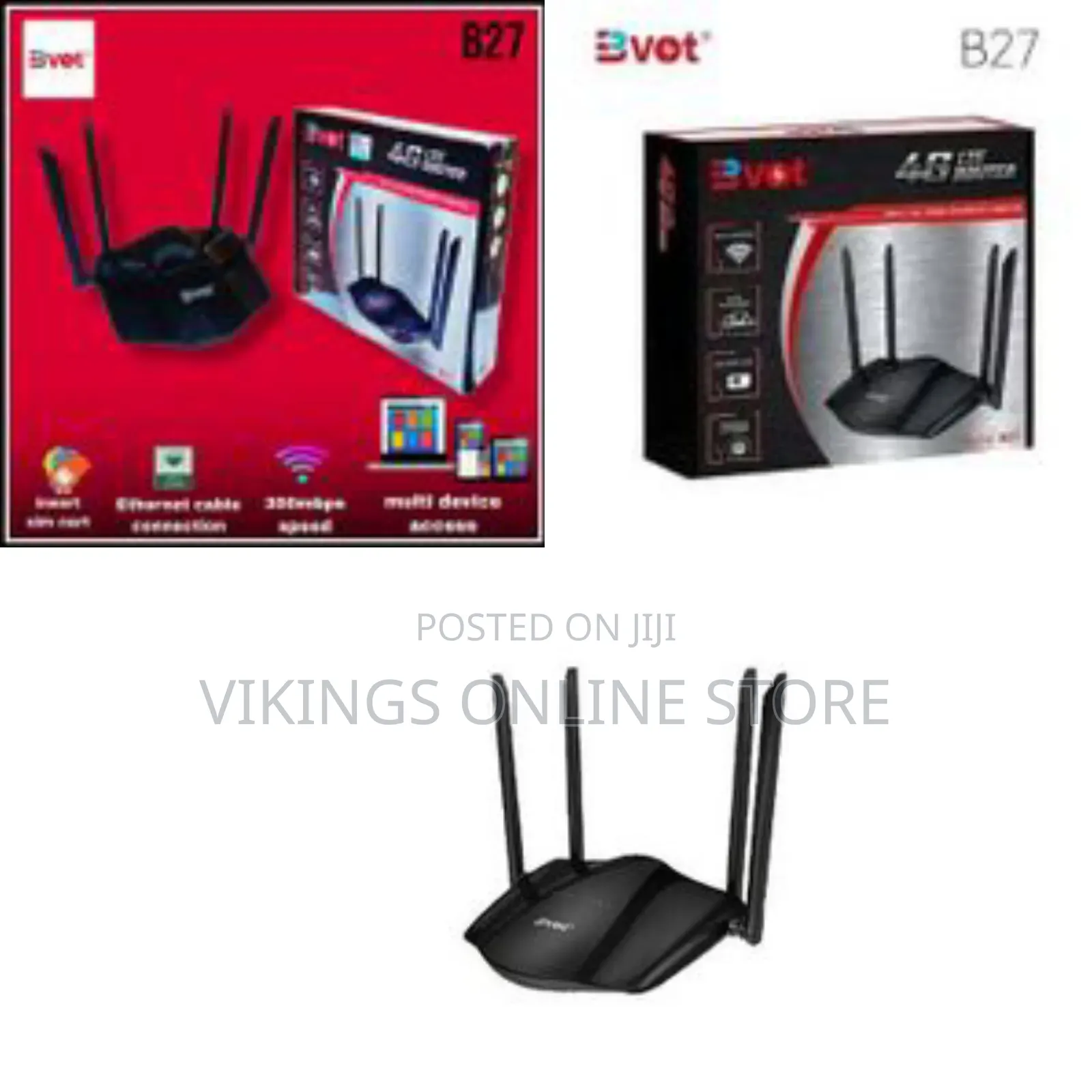 Bvot B27 Universal 4g Lte Wireless Router 300mbps Speed