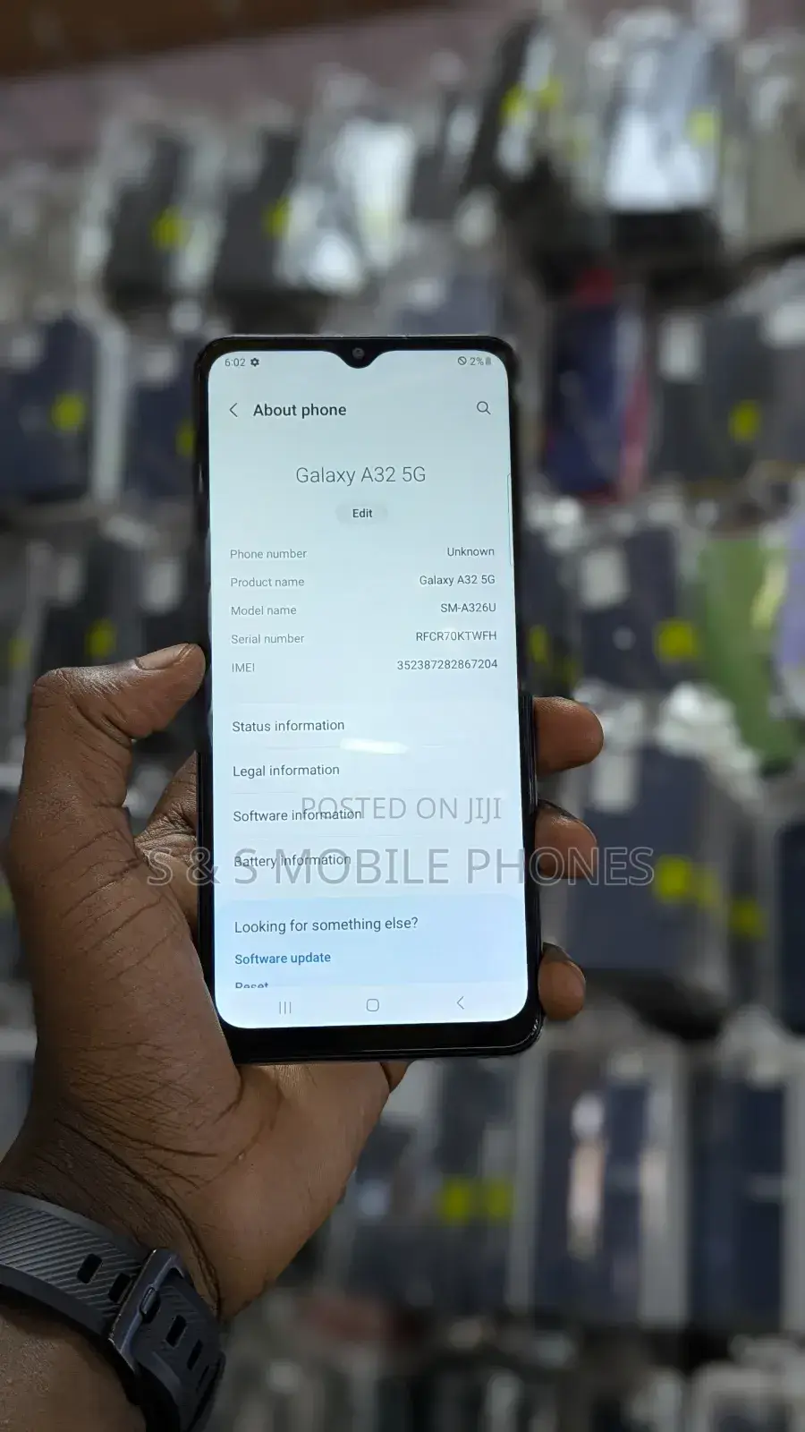 Samsung Galaxy A32 5G 64 GB White