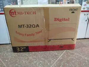 32 Mitech Digital Flat Screen Flameless.