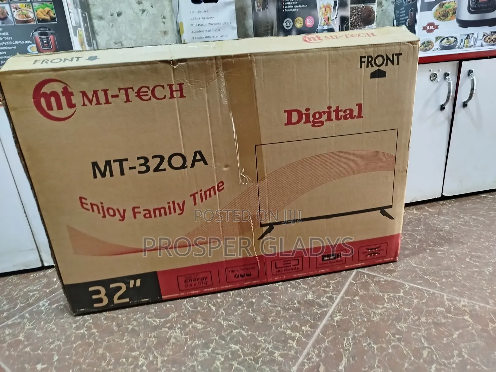 32 Mitech Digital Flat Screen Flameless.