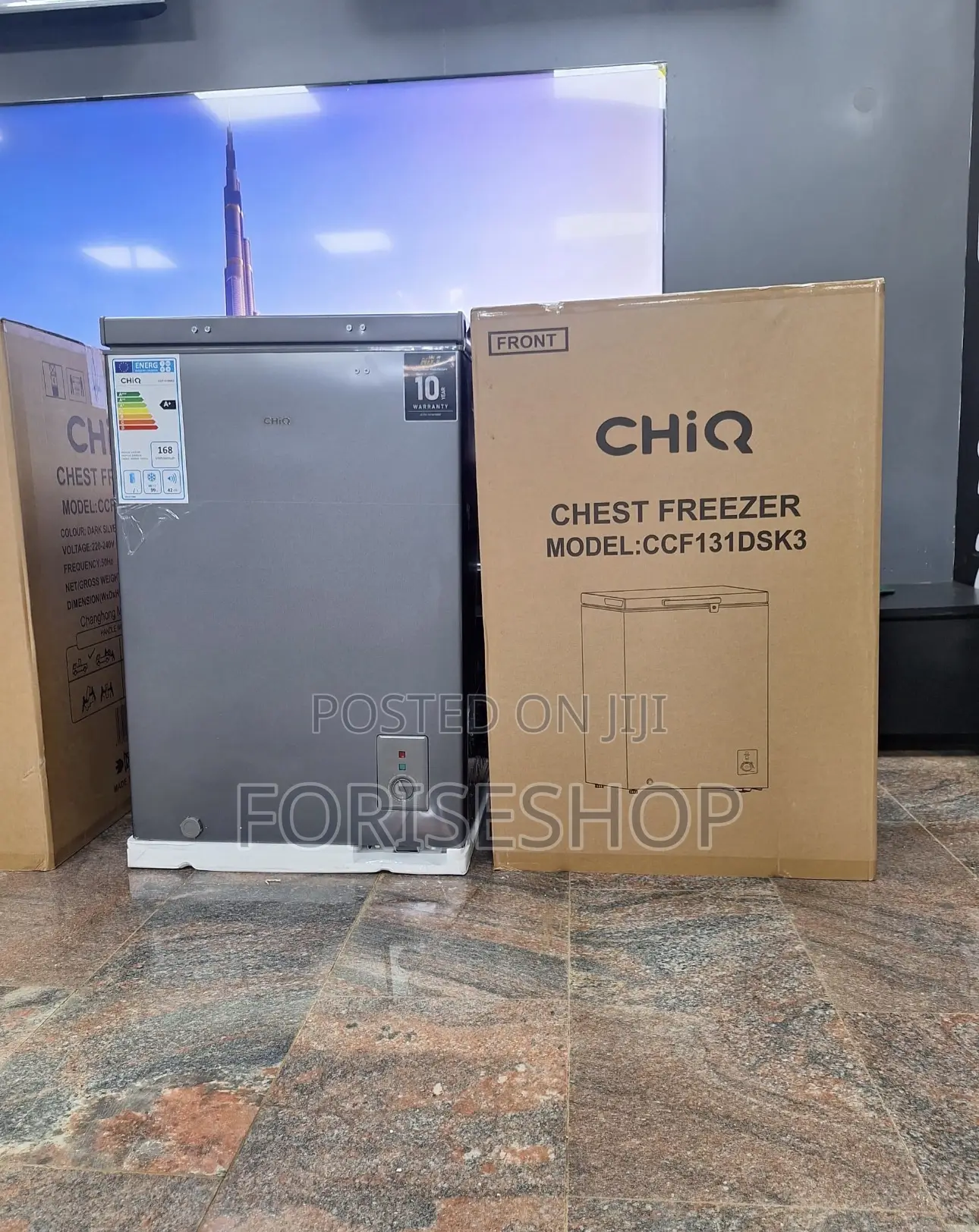 Chiq 131 Litres Deep Freezer